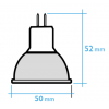 Bombilla LED MR-16 de 4 W 12 V Blanca